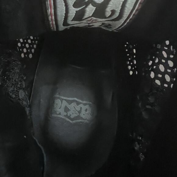 ASH Bowie Mesh Wedge Black Shoes Size 36 - Picture 15 of 15